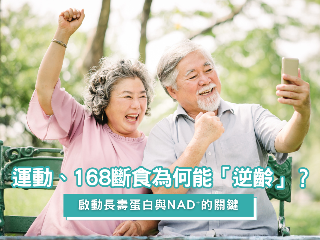 為什麼運動、168斷食、低醣生酮,都能提升長壽蛋白?答案是 NAD⁺